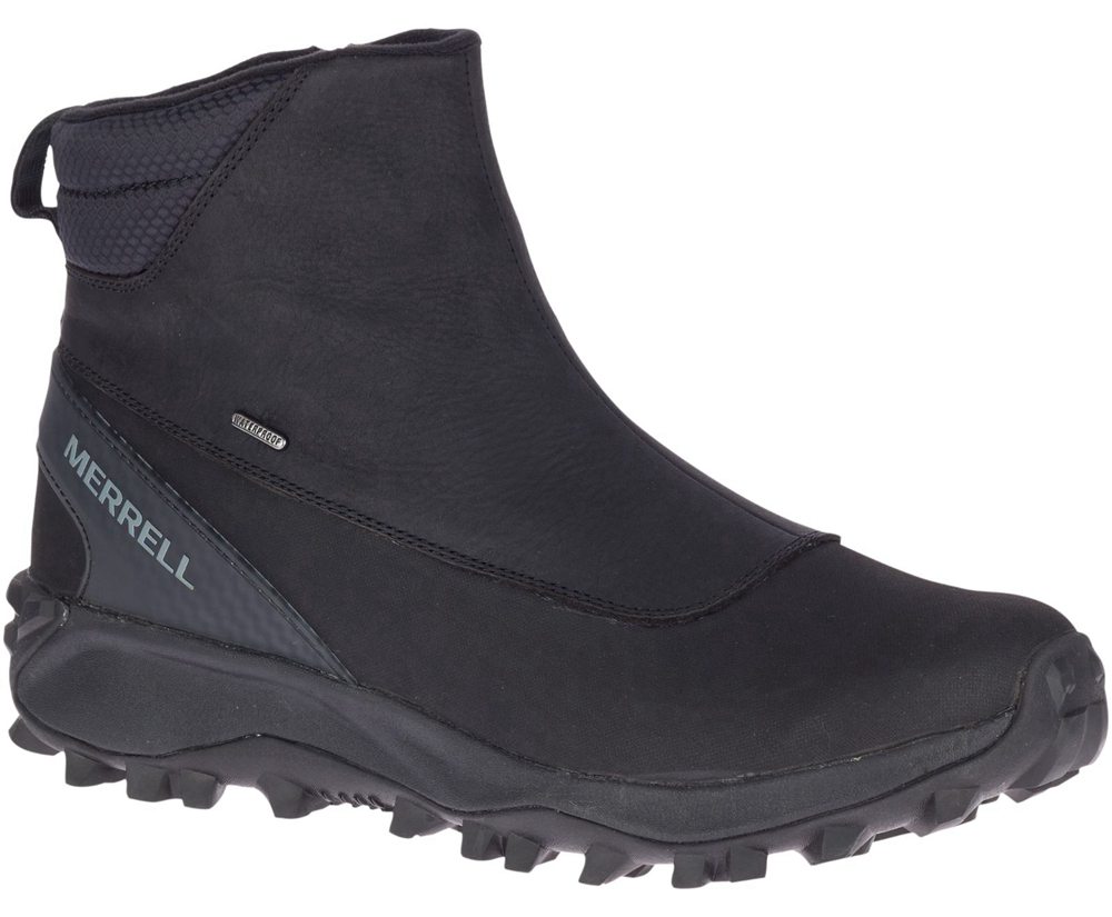 Merrell Støvler Herre - Thermo Kiruna Mid Zip Waterproof - Sort - QJB630742